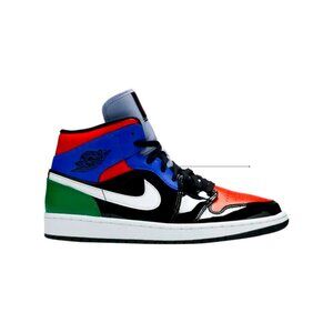 Air Jordan 1 Mid Multi Patent Women's Size 6